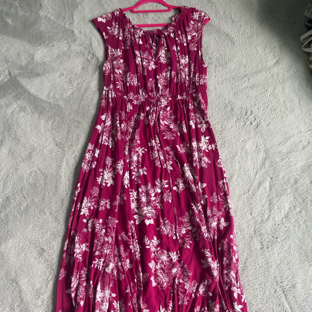 Torrid maxi dress size 1 keyhole front